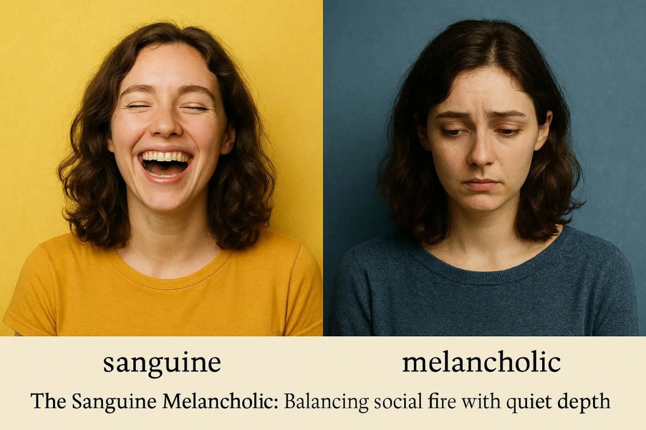 The Sanguine Melancholic: Balancing Social Fire with Quiet Depth